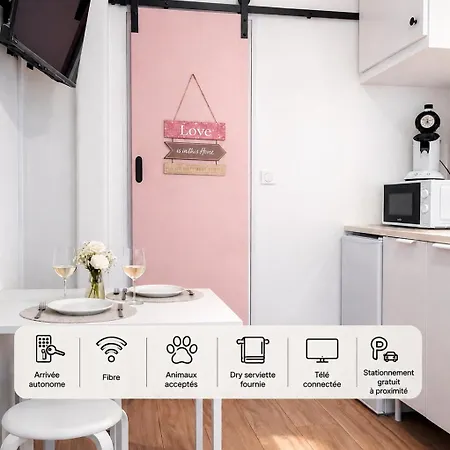 Apartment S2 Et Cosy Equipe A 10 Min Gare